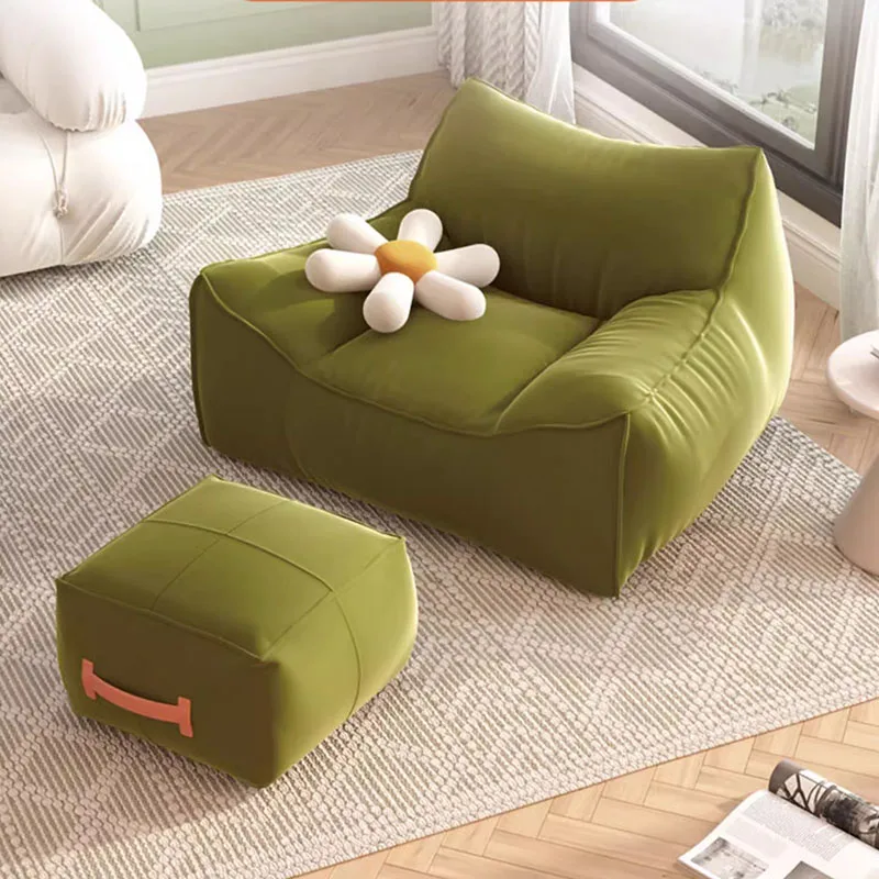 Recliner Sectional Bean Bag Sofas Outdoor Pouf Relax Lounge Living Room Couch Single Floor Sala Y Sofa Mueble Luxury Furniture