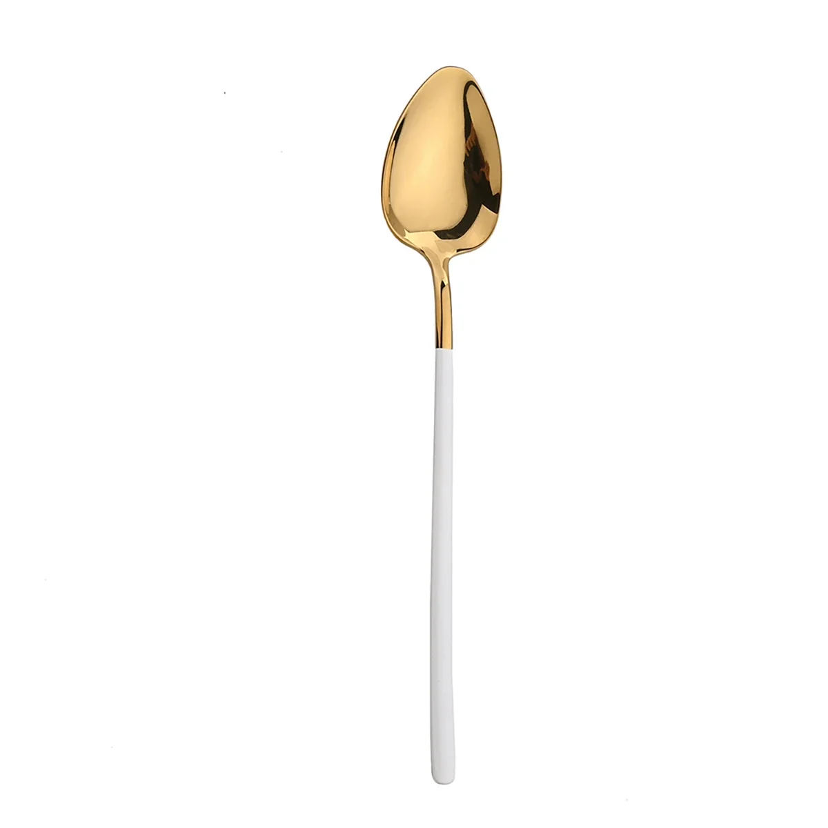 30Pcs Gold Dinnerware Stainless Steel Cutlery Set Knife Fork Tea Spoon Dinner Flatware Set Kitchen Silverware Mirror Tableware