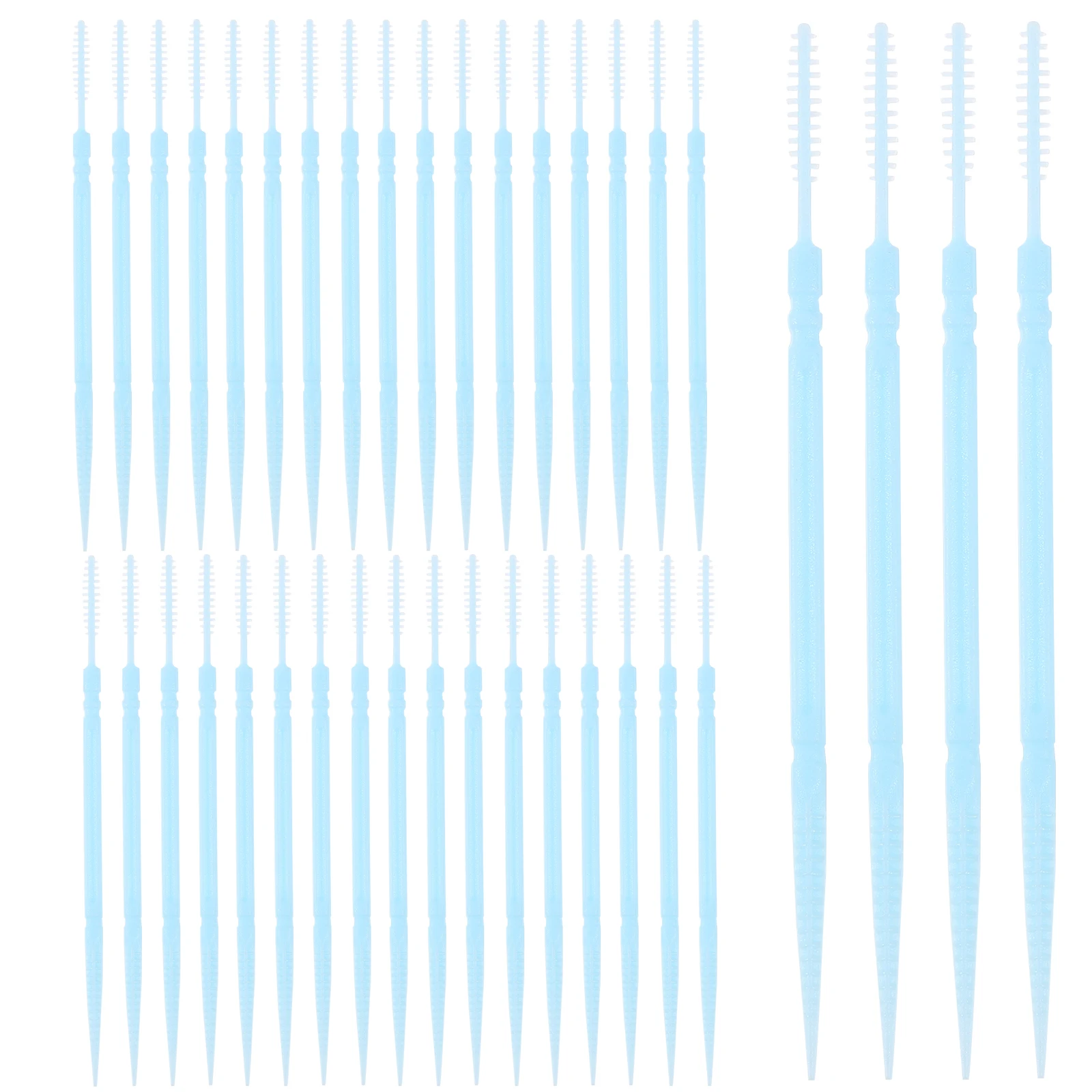 

1060pcs Disposable Plastic Toothpicks for Teeth Cleaning Picks Interdental Cleaners Oral Hygiene Safe Food Debris