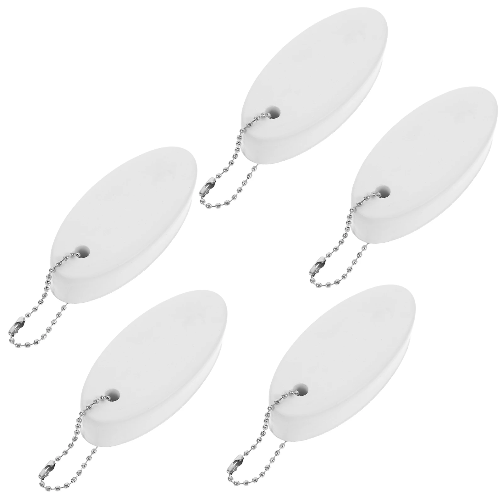 

5 Pcs Floating Foam Keychain Bright Color Keychains Sports Swimming Pool Holder