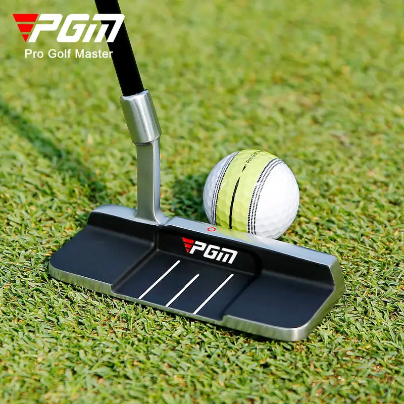 PGM Golf Putter Standing Low Center of Gravity Is Stable Stainless Steel Shaft Men\'s Putter with Aiming Line TUG055