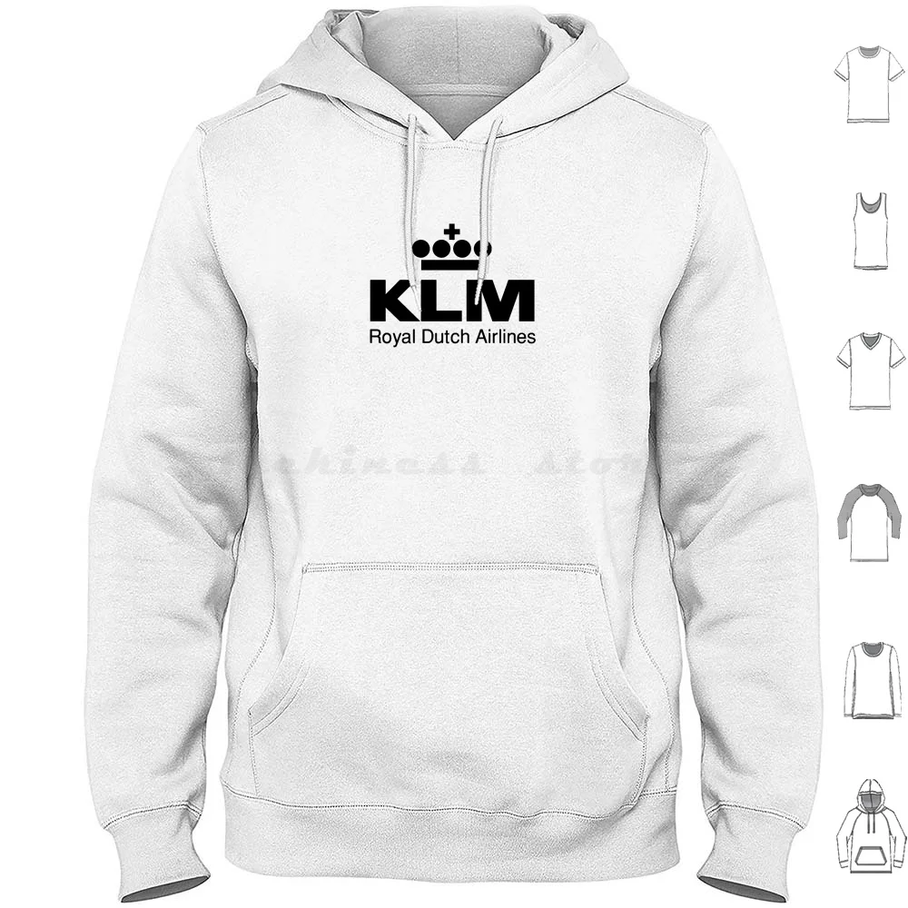 Klm-Logoklm-Logo Hoodies Long Sleeve Klm Klm Logo Klm Klm Telomogol Lufthansa Transavia Com British Airways Iberia