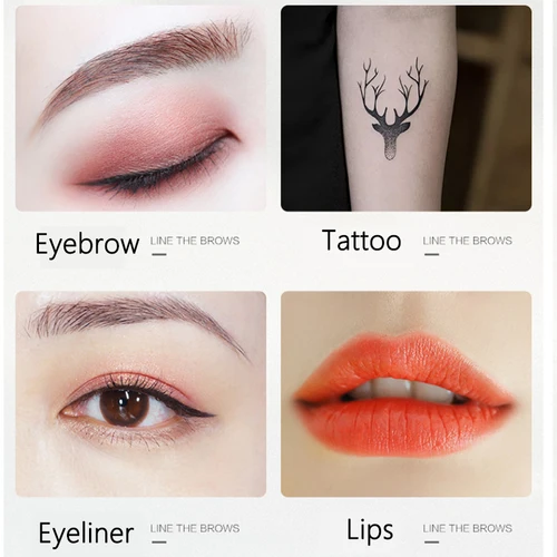 Imagen 2 del producto Máquina inalámbrica PMU, pluma recargable, maquillaje permanente, Microblading, cejas, labios, máquina de tatuaje, suministros con cartucho de agujas