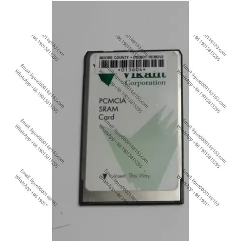 Used CT-SRA-512 PCMCIA SRAM Card PC card 68 pins, please bring your own CR2325 battery