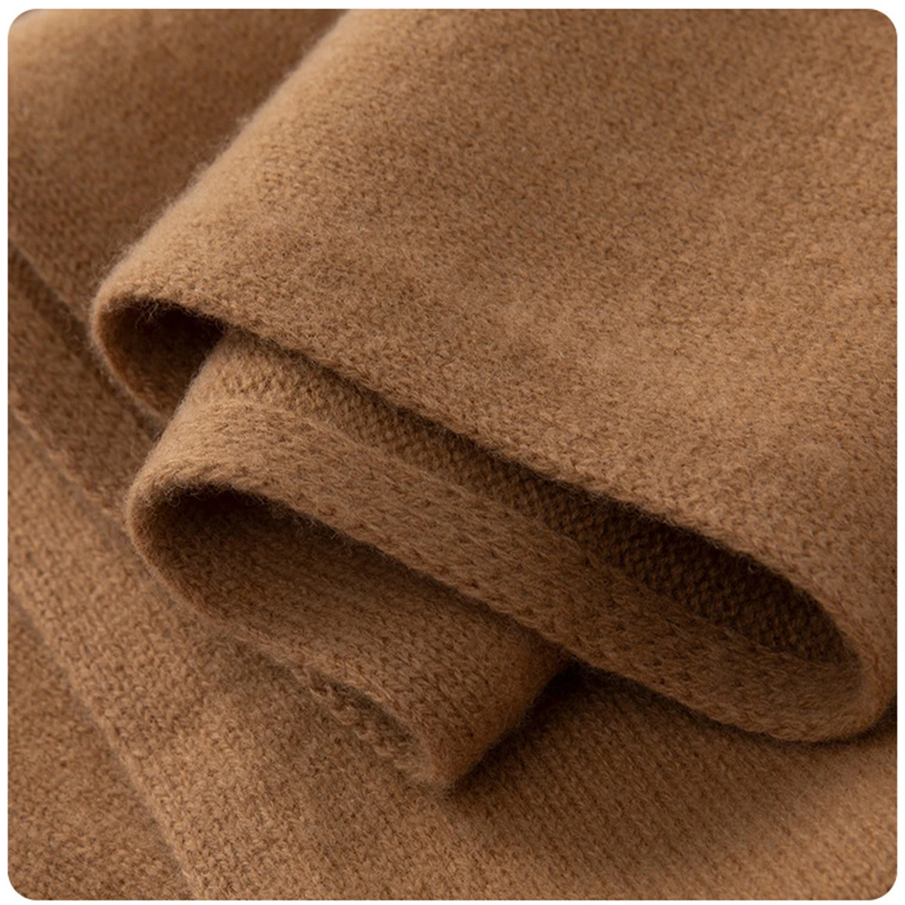 

Cashmere Scarf Elegant Solid Color Scarf Warm Neck Scarf Minimalist For Outdoor Skiing Outdoor Cycling Winter Activities