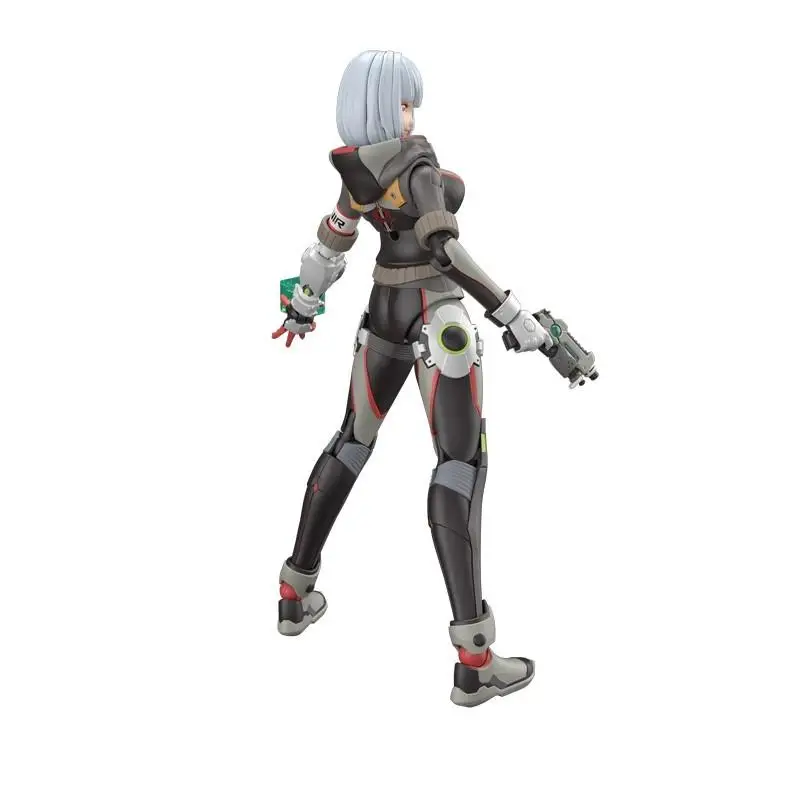 BANDAI Original Figure-rise Serie Silber Anime Action Figure Montage Desktop Dekoration Ornament Modell Spielzeug Sammeln Modell