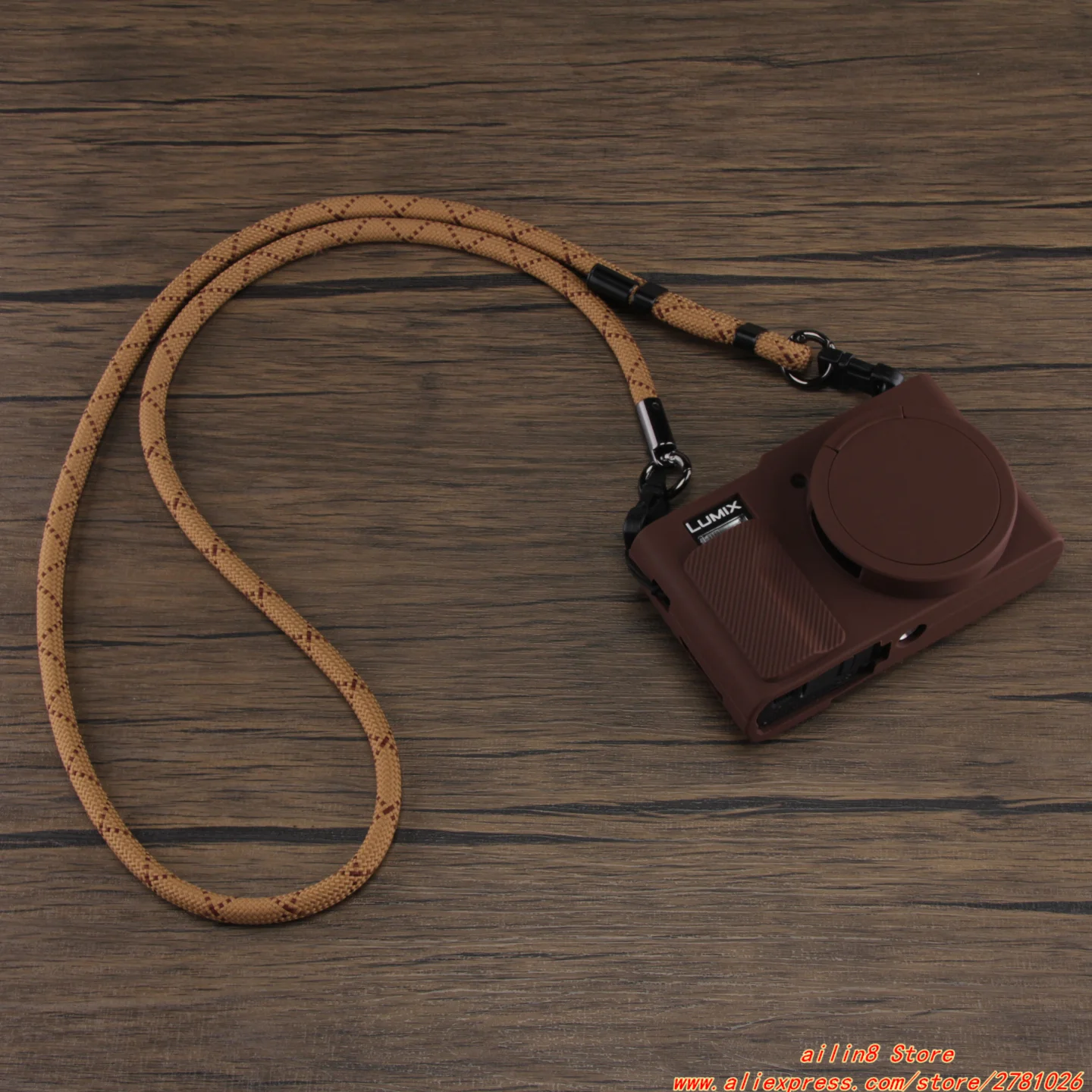 لباناسونيك لوميكس TZ99D غلاف الكاميرا ZS99 سترة سيليكون ناعمة حقيبة ساعي الرقبة معلقة المحمولة لطيف TZ99 مخصصة