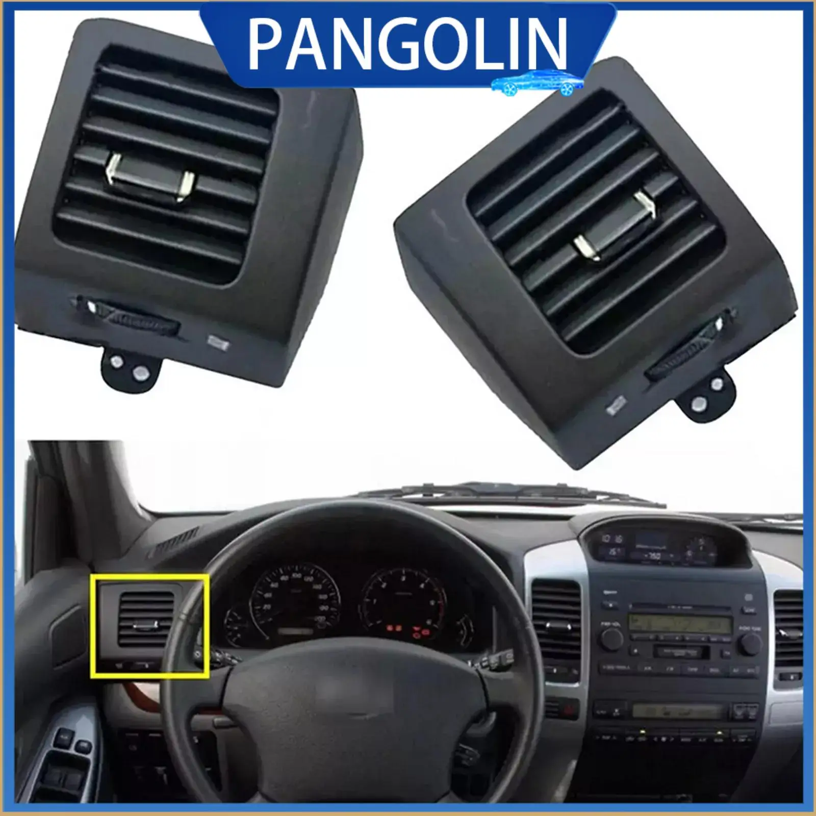 

PANGOLIN Air Vent Outlets For Land Cruiser Prado 120 And Lexus GX470 2003-2009 Model HVAC Duct Pair Set Left And Right Side