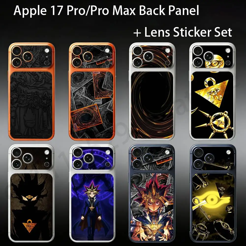 

Yu-Gi-Oh Game For iPhone 17pro/proMax Full body Back Cover Decal Skin Colorful Rear Protective Sticker Film