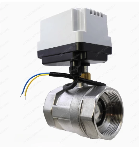 

1/2" 3/4" 1" 1-1/4" 304 Stainless Steel IP65 Waterproof Motorized Ball Valve 220V 12V 24V 3-Wire 2 Control Electric Ball Valve