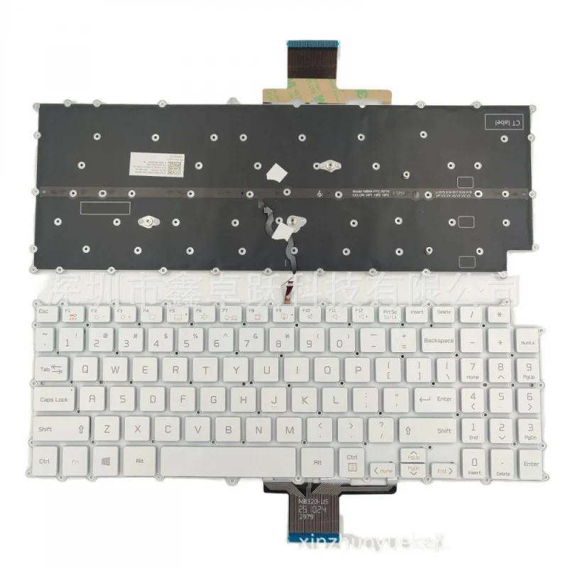 Клавиатура для ноутбука Sl+ для LG 15Z980 15Z980-GA55J 15Z980-H 15ZD980-M/T