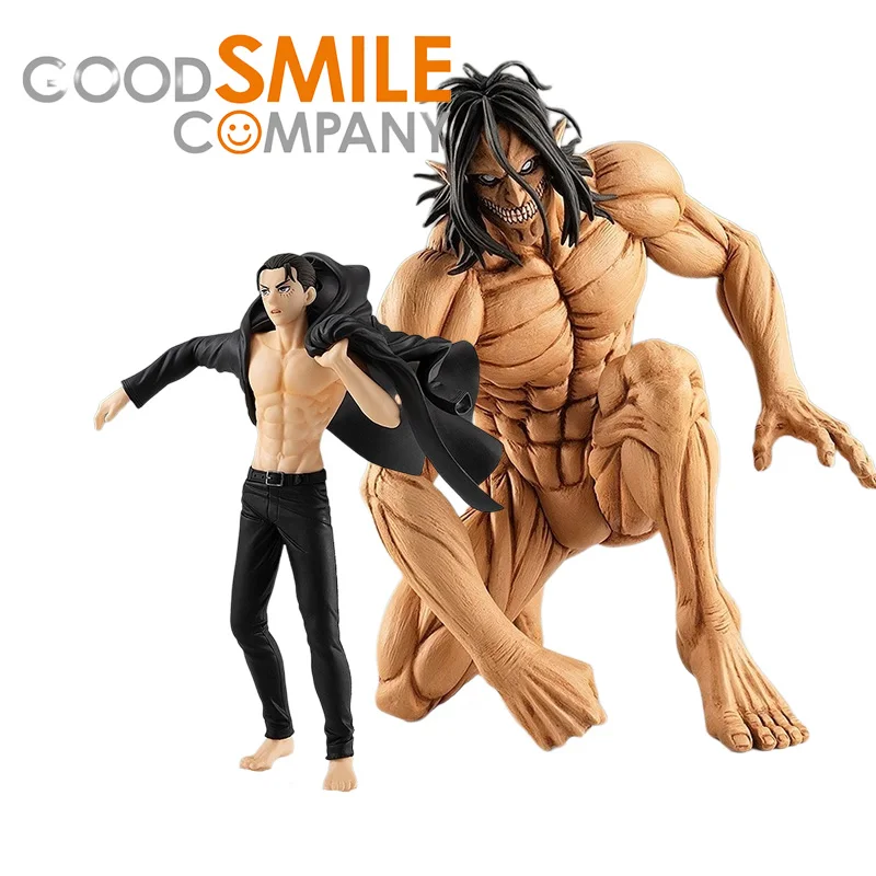 

Goodsmile GSC POP UP PARADE Attack on Titan Eren Yeager Shingeki no kyojin Anime Action Figure Finished Model Collection Toy