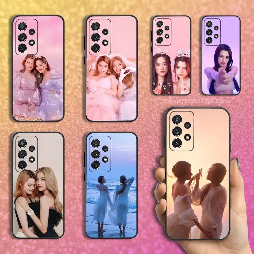 F-Freen Becky Pink T-Theory Case For Samsung S10,Plus,S9,S22,S25,Ultra,S24,S21,S20,S23,FE,Lite,Soft Silicone Black