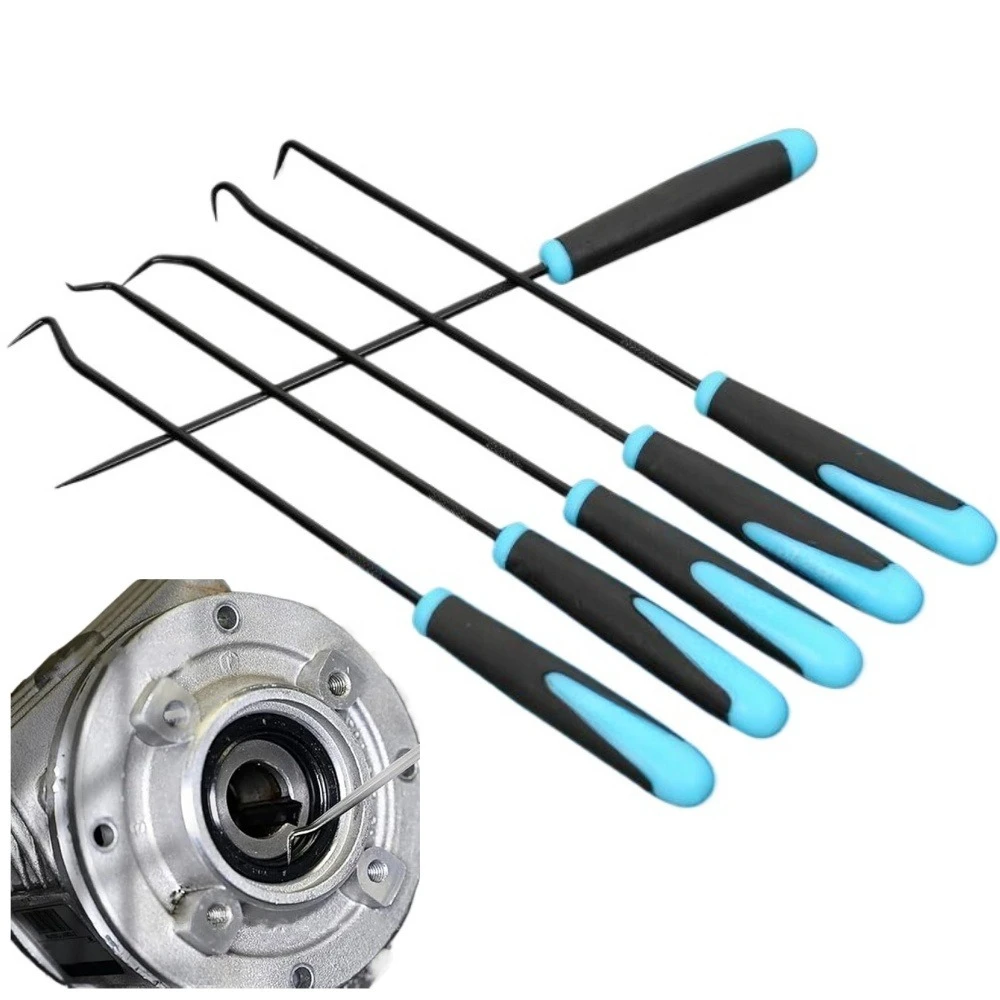 

6PCS Car Oil Seal Screwdriver Repair Tool Irregular Hook O-ring Foreign Object Removal Tool Bearing Puller Tool Car Hand Tools