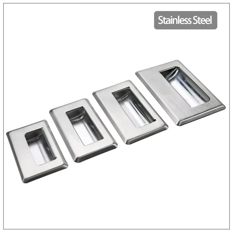 

Stainless Steel Embedded Concealed Handle Industrial Electrical And Mechanical Equipment Sliding Door Handle
