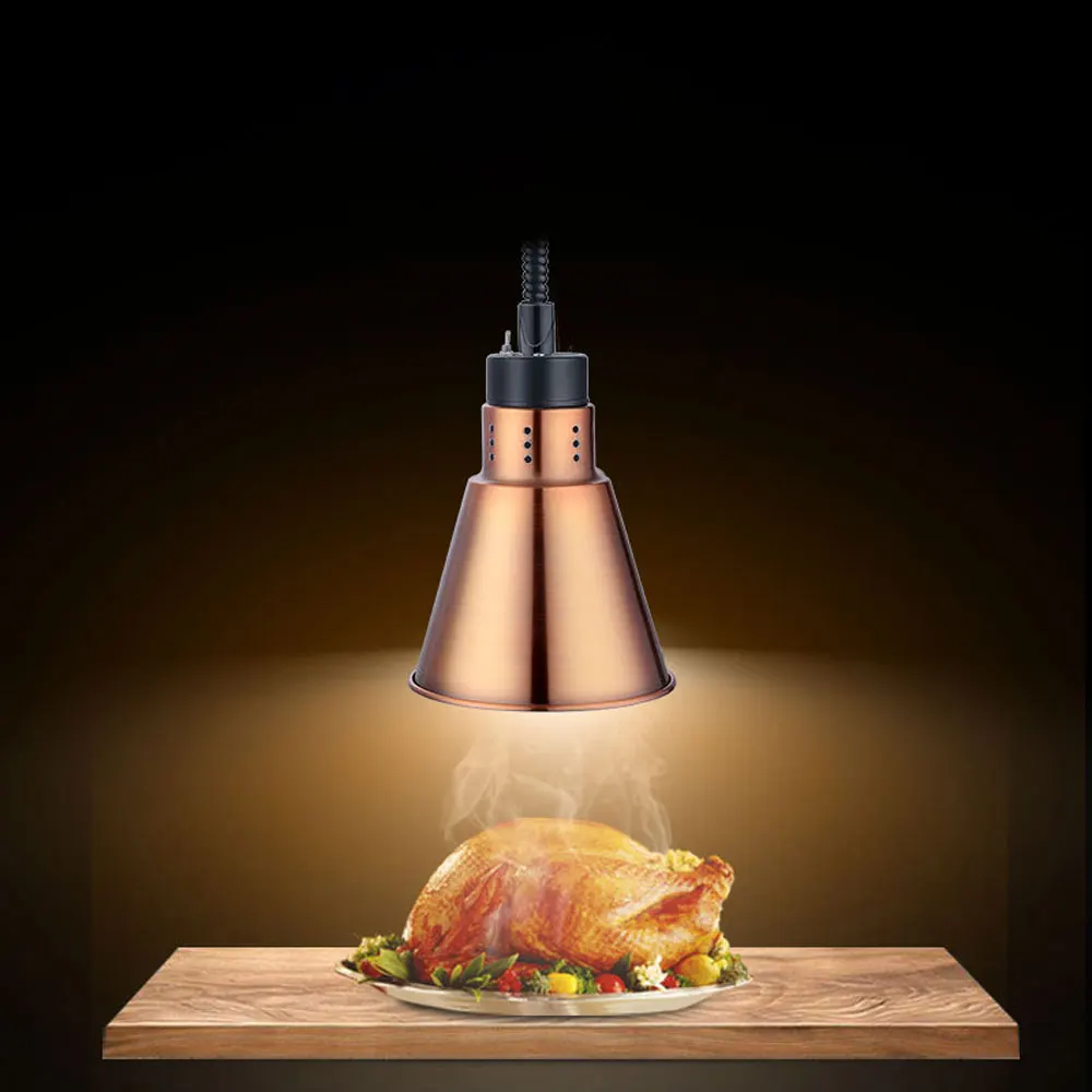 

Electric Heat Lamp Food Heat Preservation Retractable Buffet Food Insulation Lamp Buffet Food Warming Hanging Lamps