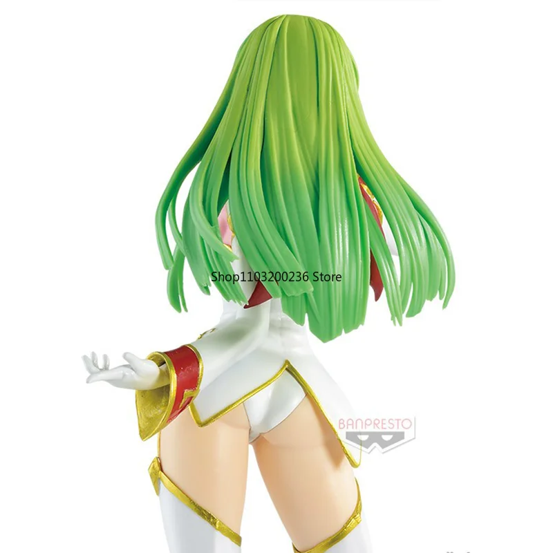 بانداي الأصلي EXQ كود Geass Lelouch of The Rebellion Lelouch Lamperouge C.C. فستان معركة عمل الشكل سطح المكتب الحلي