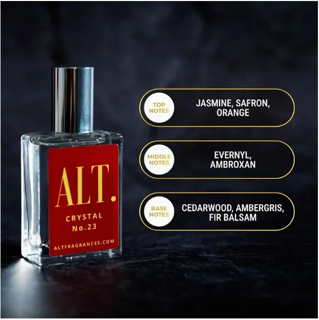 

ALT. FRAGRANS No. 23 essence Persistent EDP concentration, neutral perfume, fresh floral fragrance, perfect gift