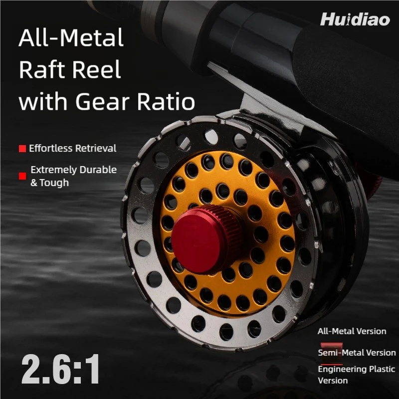 huidiao-全金属製ラフトフィッシングリール-一体型ボディ-4-1bb-冬の氷釣りリール-ダブルハンドル付き-26-1-大物釣り用