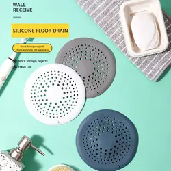 Creative Bathroom Floor Drain Mat Sink Strainer Anti-blocking Washbasin Drain Cover Filters Pads Bathtub Shower Floor Cover