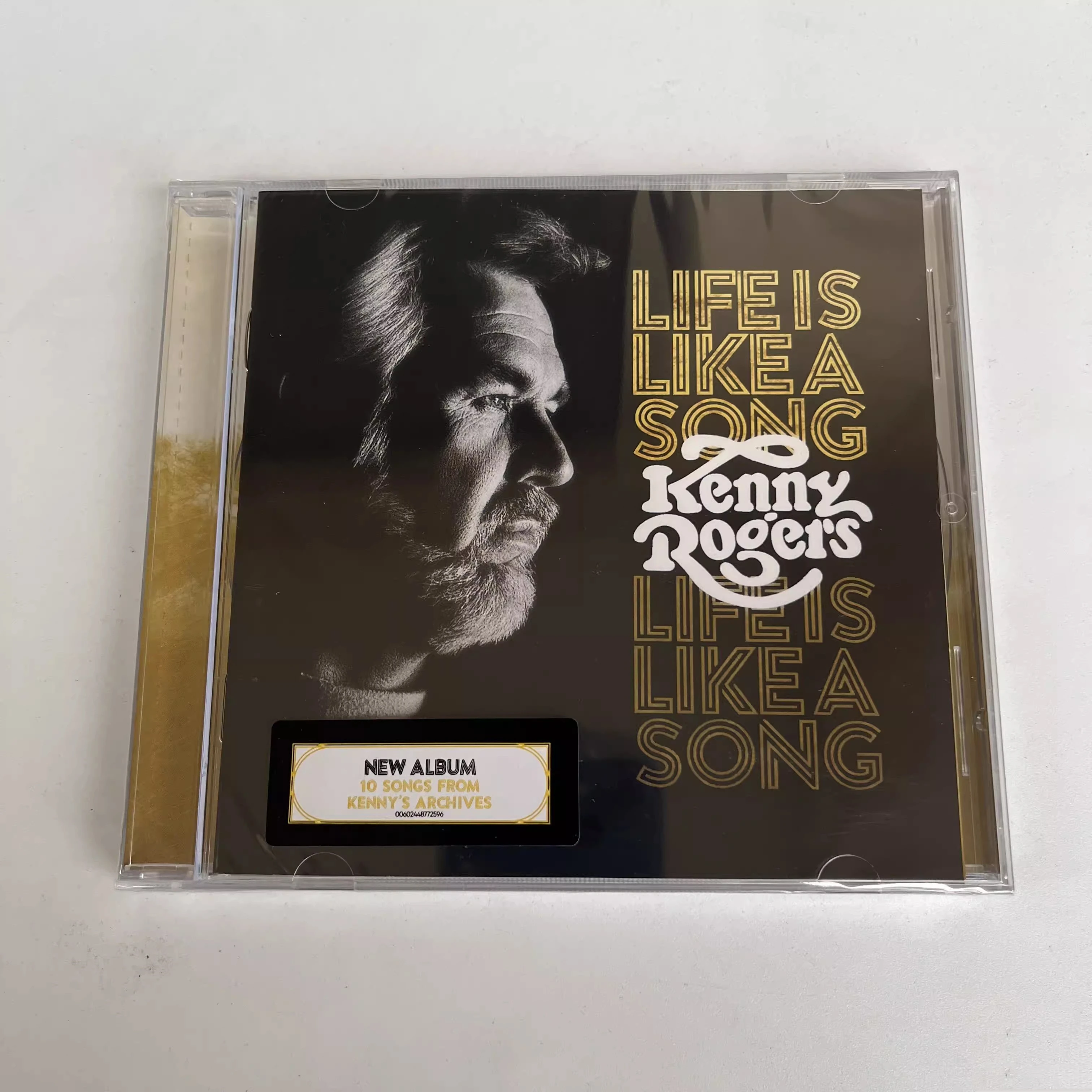 Ballad Gordon Lightfoot CD de música en Royal Albert Hall, álbum de 2 piezas, disco de música, Cosplay, Walkman, caja de música para fiesta de coche