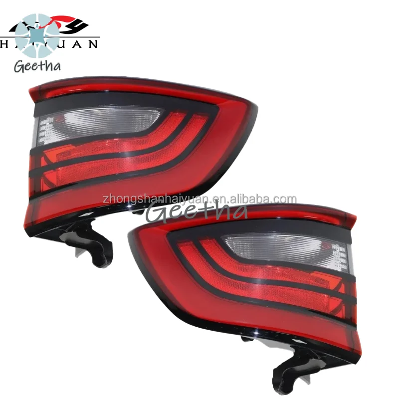 

For New Clear Lens Tail Light Set for 2014-2022 for Durango Left Right Outer Tail Lamp 68272126AB68272127AB