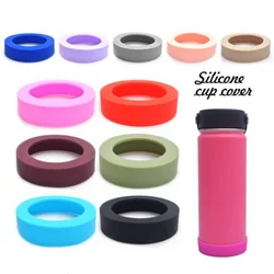 1Pcs 7CM Silicone Water Cup Gasket Anti-wear And Scratch Sleeve Insulation Bottom Protective Washable And Reusable Odorless