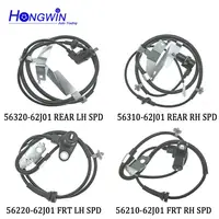 Sensor de velocidad de rueda delantera y trasera, accesorio ABS, izquierda y derecha, para Suzuki Swift III 2005-2021, 56210-62J00, 56310-62J01, 56220-62J01, 56320-62J01