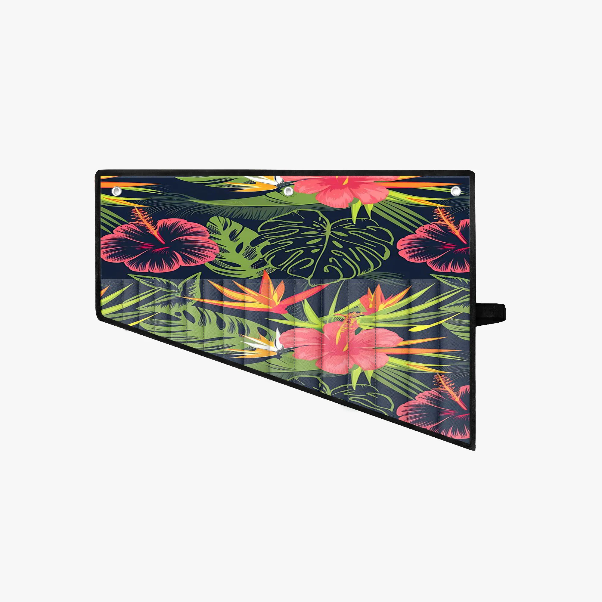 Polynesian Samoa Floral Print Art Tool Kit Design Portable Tool Storage Bag Customization Photo Text Picture Wholesale