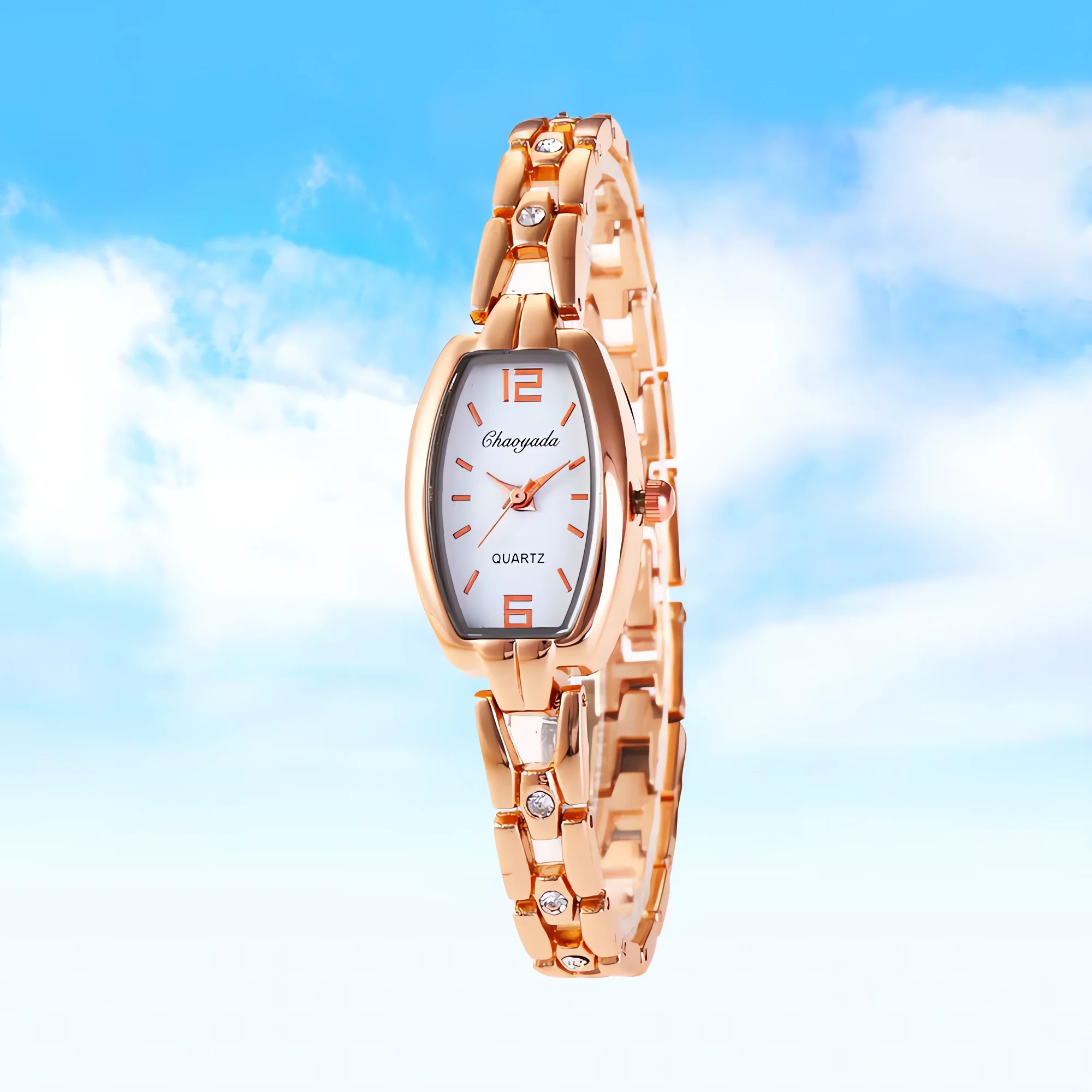 

Women's Watches Jewelry Girl Rose Gold Watch Luxury Dress Quartz Wristwatch