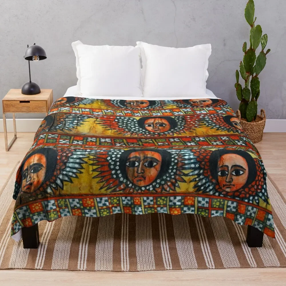 

Ethiopian  Throw Blanket sofa bed Winter beds Decorative Beds Blankets