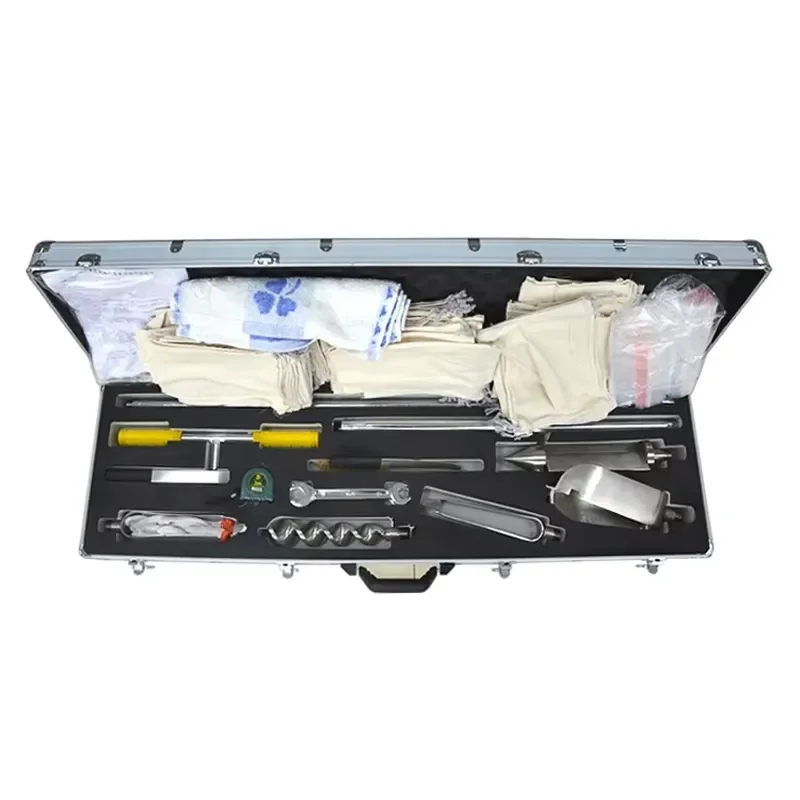 Bucket-Type Soil Sampling Auger Hand Auger Set