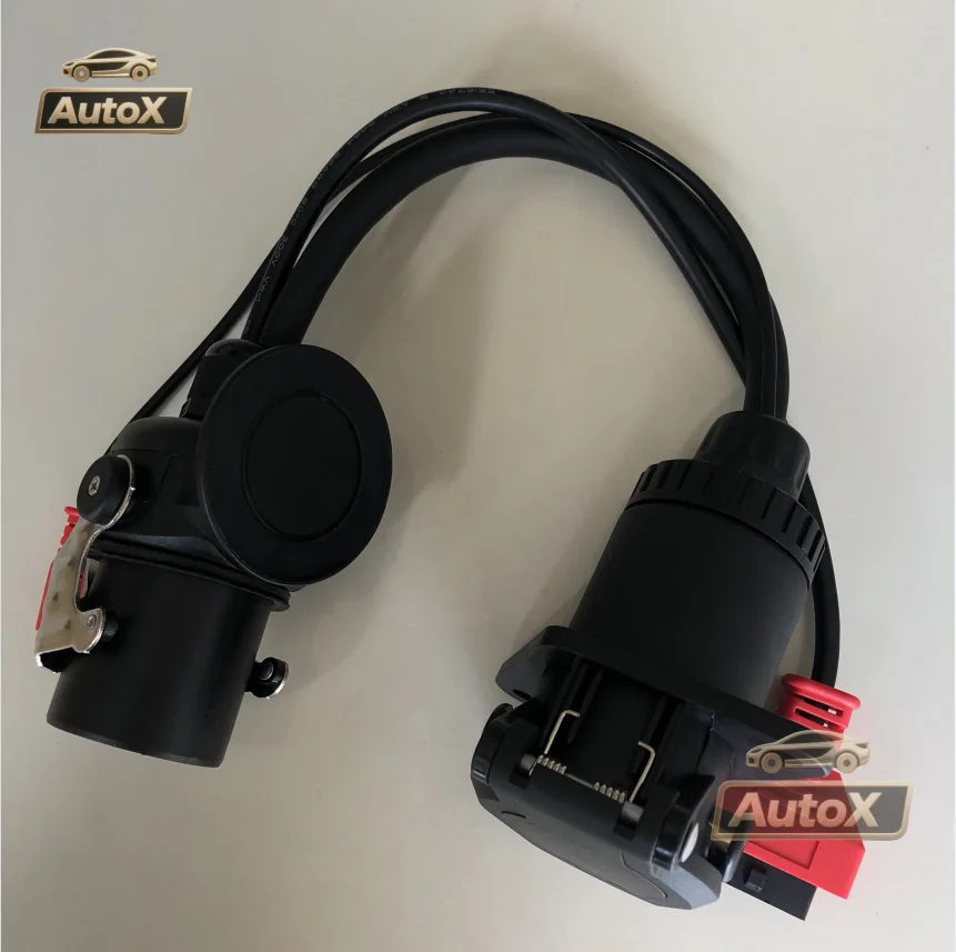 كابل محول Auto X EBS ISO 7638 Obd2 تشخيص المقطورة لبوش، لـ Autel، لمركبات Autocom وغيرها من المركبات الشاحنات