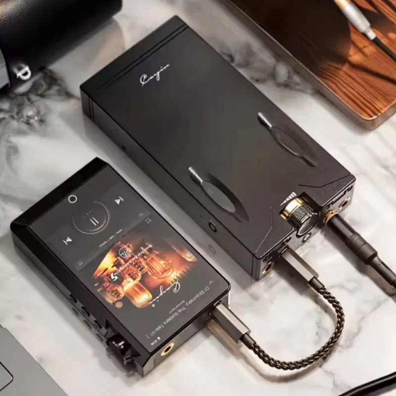 Cayin C9 Amplificatore per cuffie portatile a tubo bilanciato Classe A e supporto selezione AB Modulo batteria rimovibile BAL da 3,5 mm SE 4,4 mm