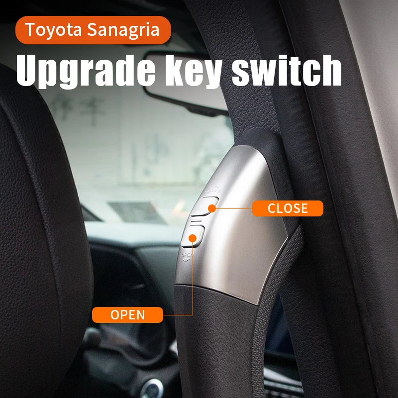 For 2022 Toyota Sienna Door Switch Button Grevia Door Inner Handrail Key Switch Button Accessories