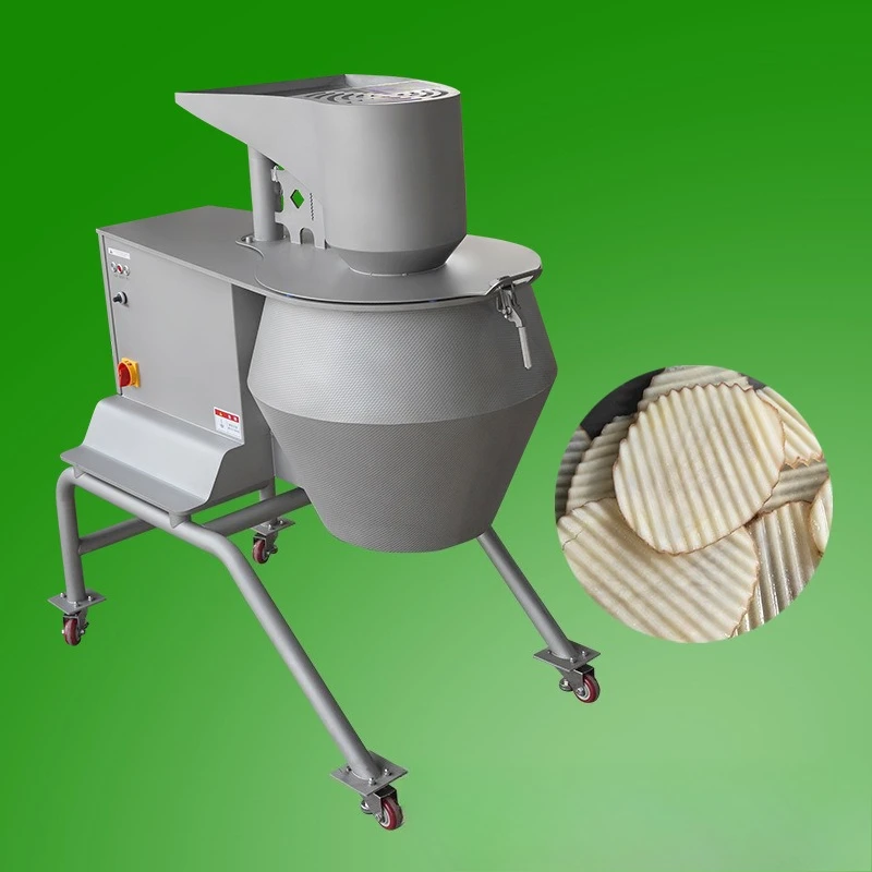 Large potato wiping machine, two-dimensional cutting machine for rhizomes, fruits and vegetables, winter melon