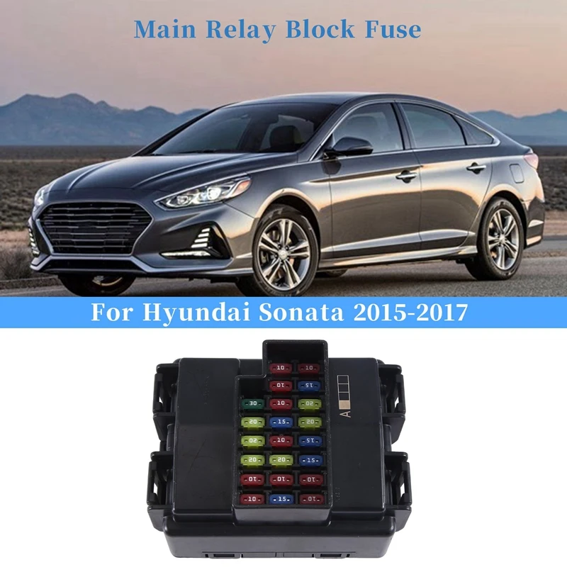 

1 шт., автомобильный блок предохранителей для Hyundai Sonata 2015-2017 91950-C1620 91950C1620