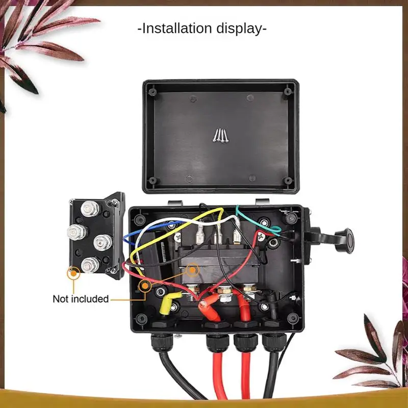 

AB59-универсальный контактор, электромагнитное реле управления лебедкой, 12 В, 500 А, электромагнитное реле лебедки, 500 А, переключатель постоянного тока, 4WD, управление квадроциклом