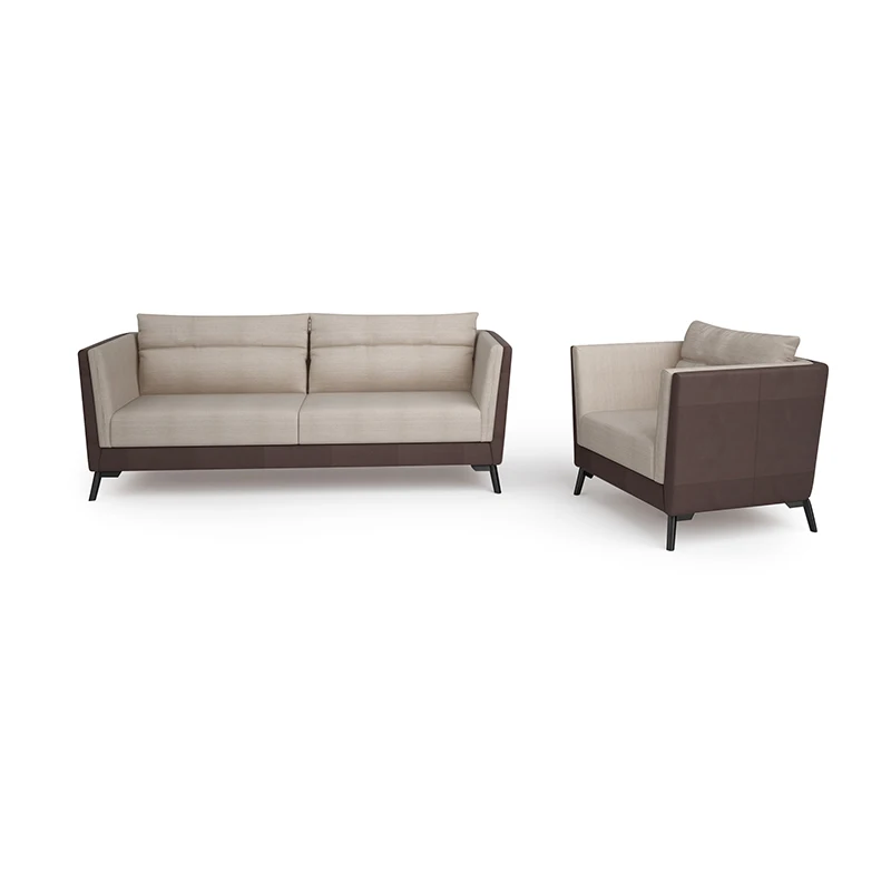 

# Office And Living Room Furniture Set Of Reception Sofa Leather School Use