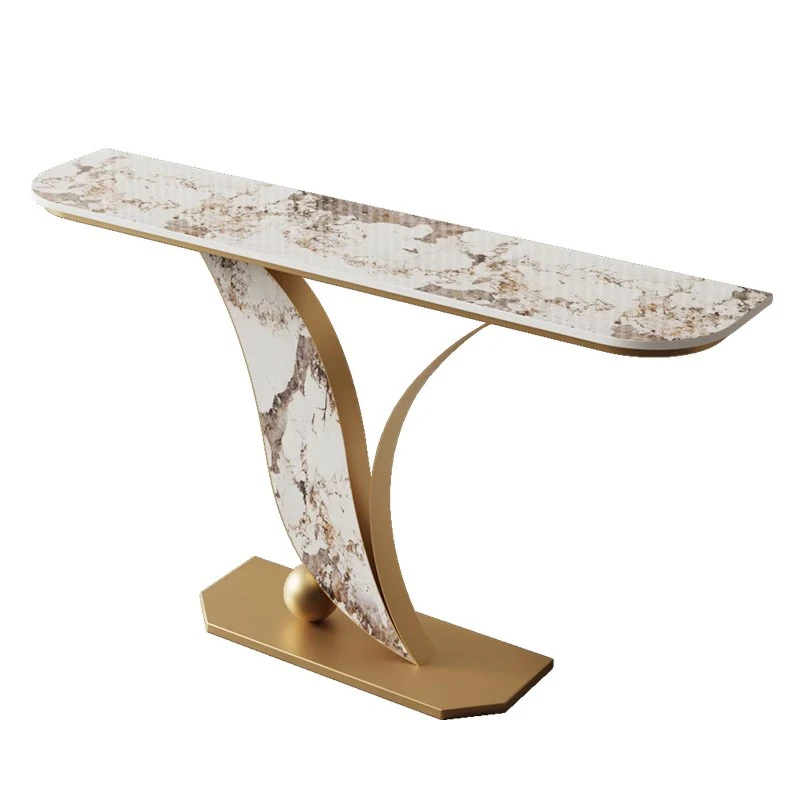 xx-Console Tables Simple Console Table Aesthetic Style Space Saving Mesa De Recibidor De Entrada Living Room Furniture&