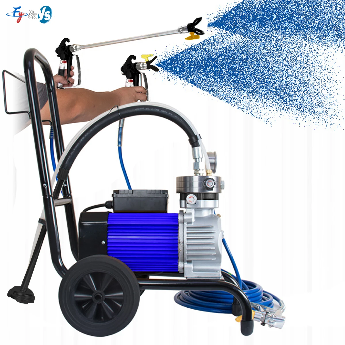 High Pressure Airless Spray Machine Professional Spraying Gun Sprayer Painting Tool