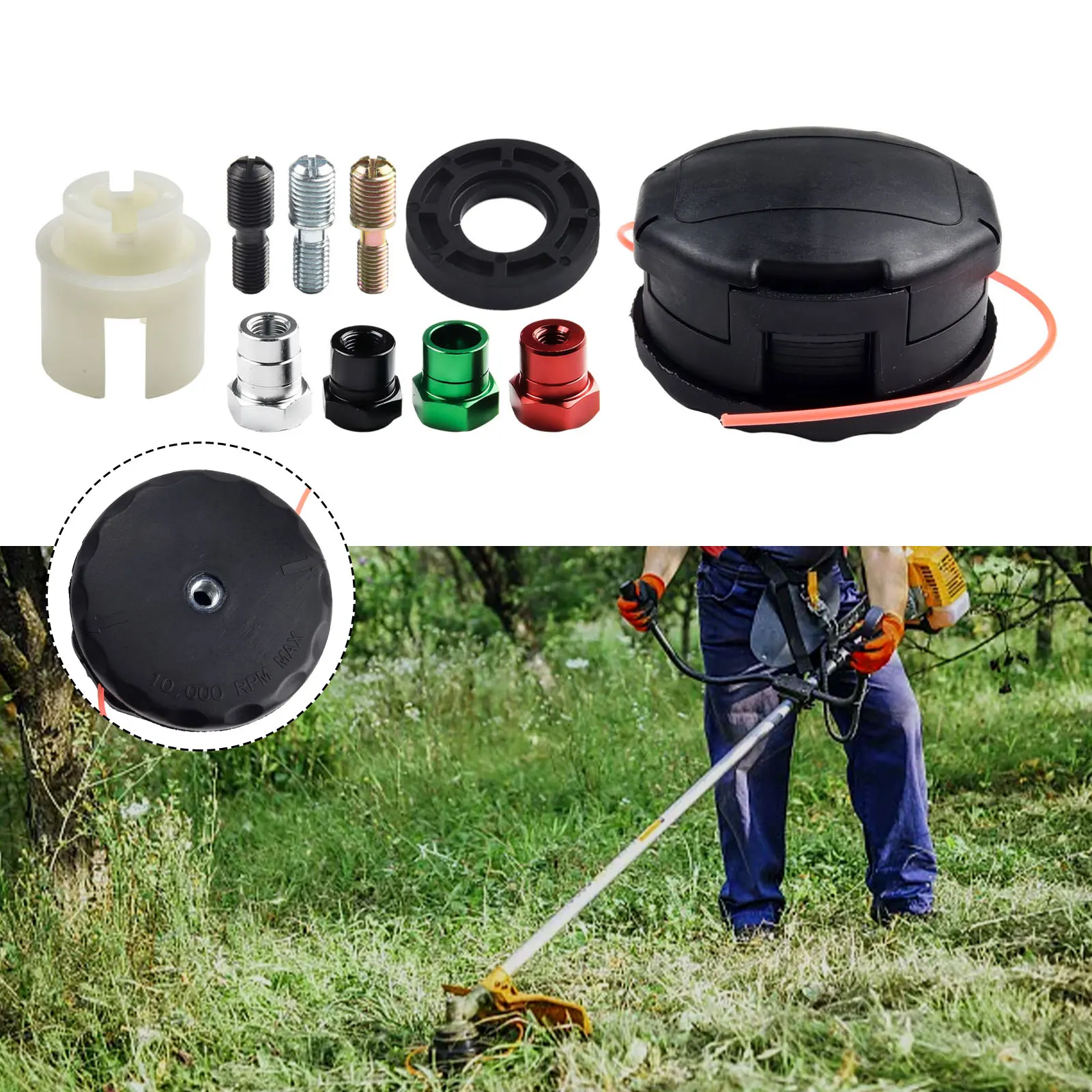 Trimmer Head Bump Feed 400 For Echo SRM210 SRM230 SRM260 For FS85 For FS100 For Homelite For McCulloch String Trimmer Parts