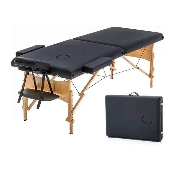 Factory Wholesale Massage Beds Spa Beauty Salon Portable Folding Facial Massage Spa Table