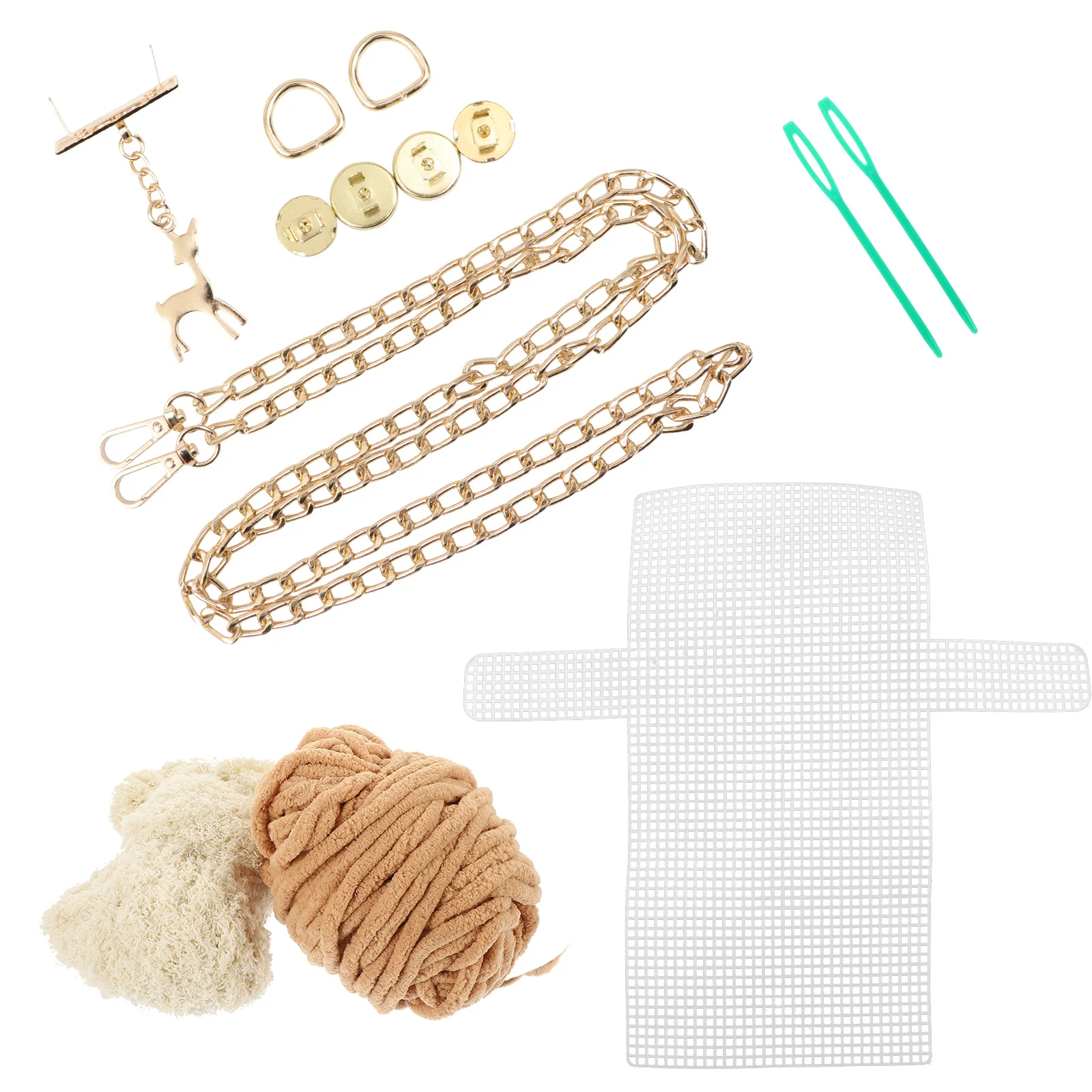 

1Set Handmade Woven Bag Material Set DIY Purse Crafting Kit for Women Enhance Hands-on Skills Perfect Personalized