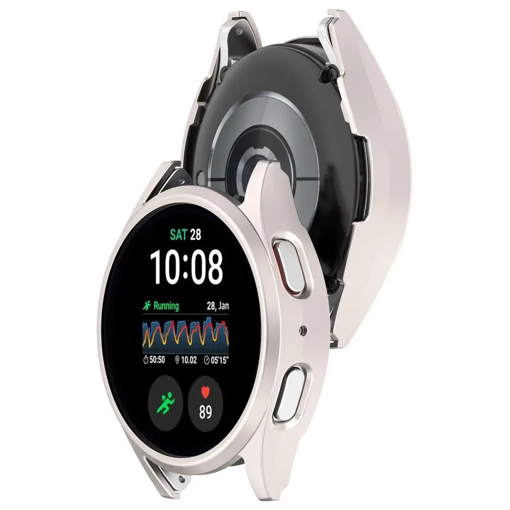Bumper PC Shell Anti-scratch Hard Shell Protective Frame Accessories Smart Watch Case Cover for Samsung Galaxy Watch 7 40/44mm