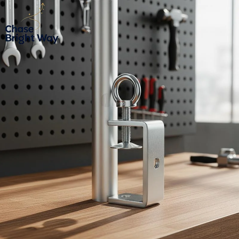 Carbon Steel C-clamp Steel Pipe Square Clamp Corrosion-resistant Rust-proof Adjustable Fixed Holder Clip Hardware Fasteners