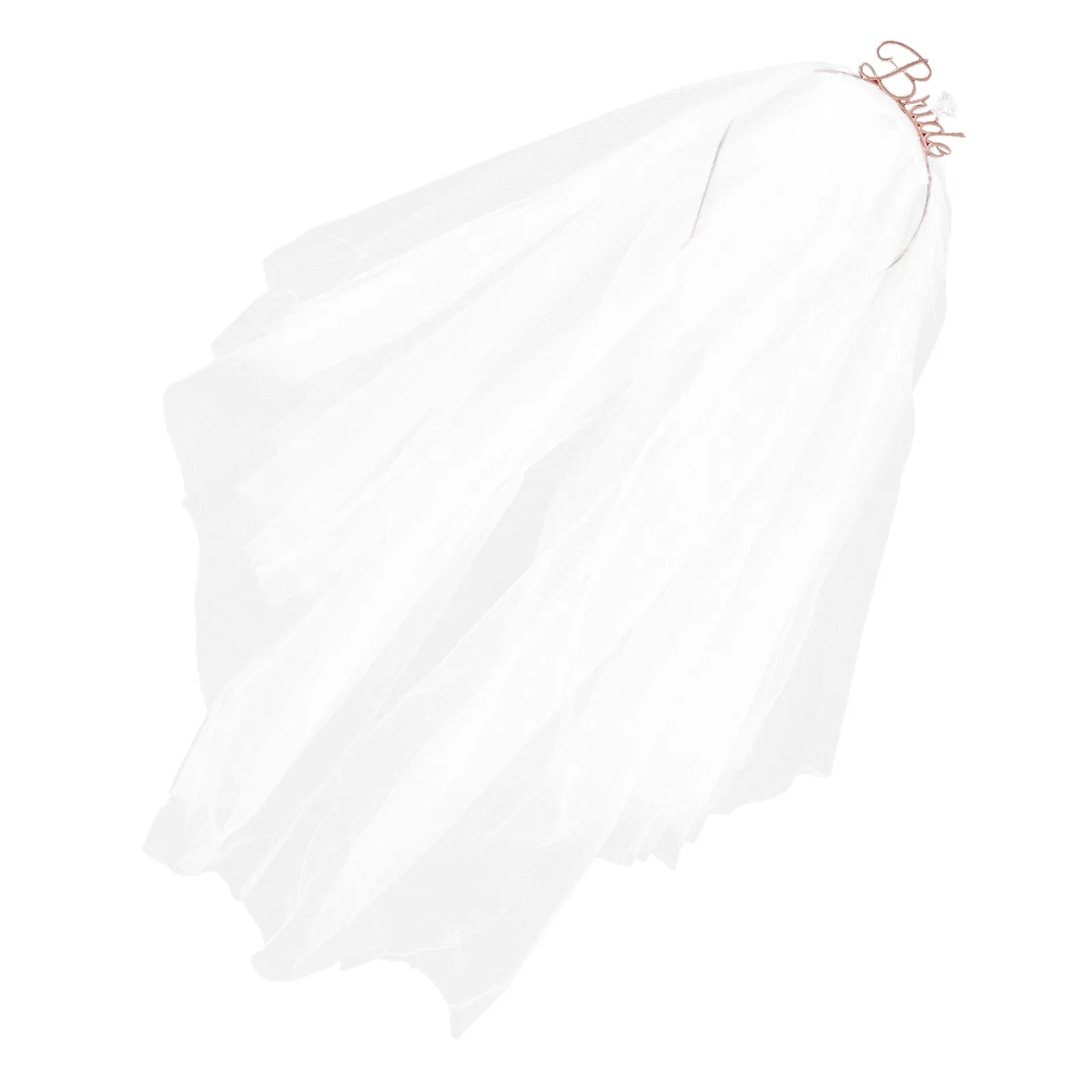 

Роскошная свадебная повязка на голову с кружевной вуалью длиной до талии, украшенная стразами, для невесты на свадьбу, выпускной или девичник