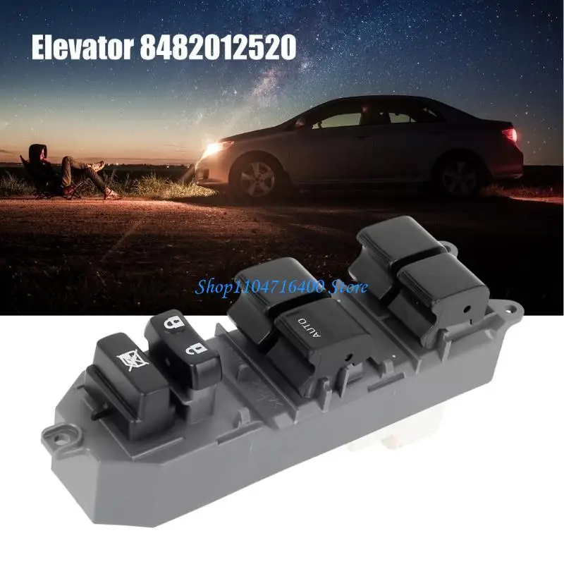 

y1gd Electric Power Control Raising Switch High Strength for 8482012520 Window Glass Lifter Elevator Button Smooth Operating