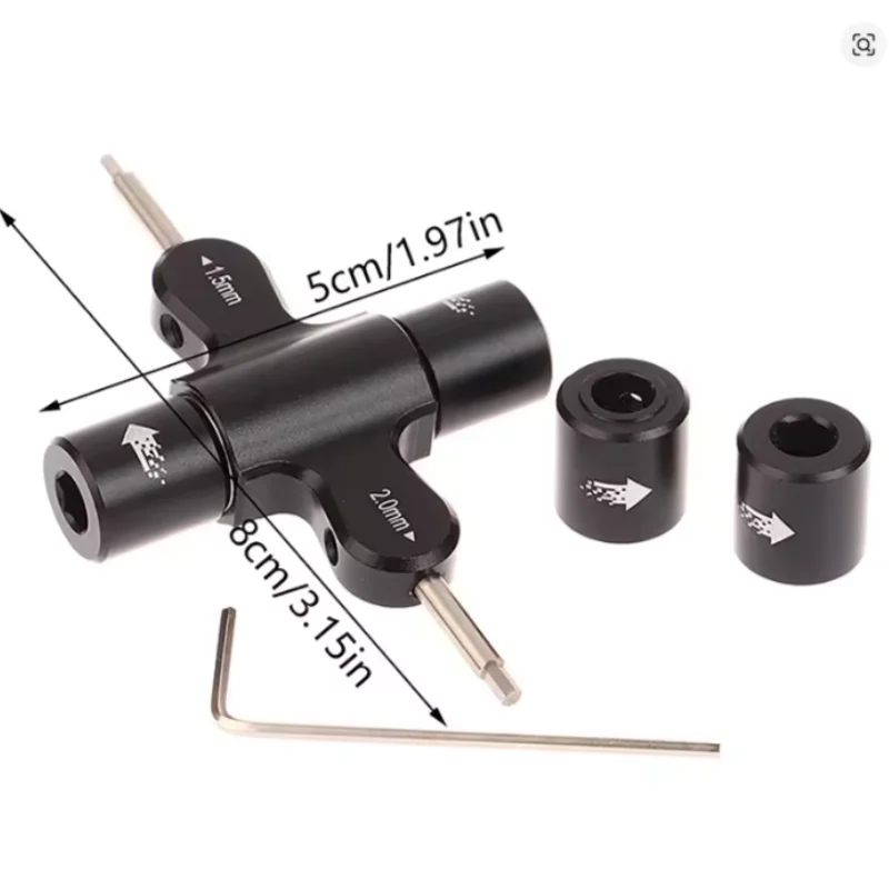 M3 M5 اسئلة وجع المسمار الجوز 1.5 2.0 مللي متر مسدس مفك الإفراج السريع المروحة المحرك الدعامة أداة ل أجهزة الاستقبال عن بعد طائرة بدون طيار FPV