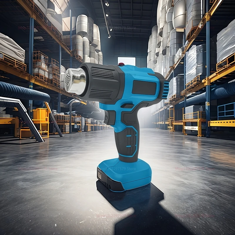 

Аккумуляторный термофен 21В с насадками для рукоделия, DIY-проектов и ремонта, электрический клеевой пистолет для аккумуляторов Makita